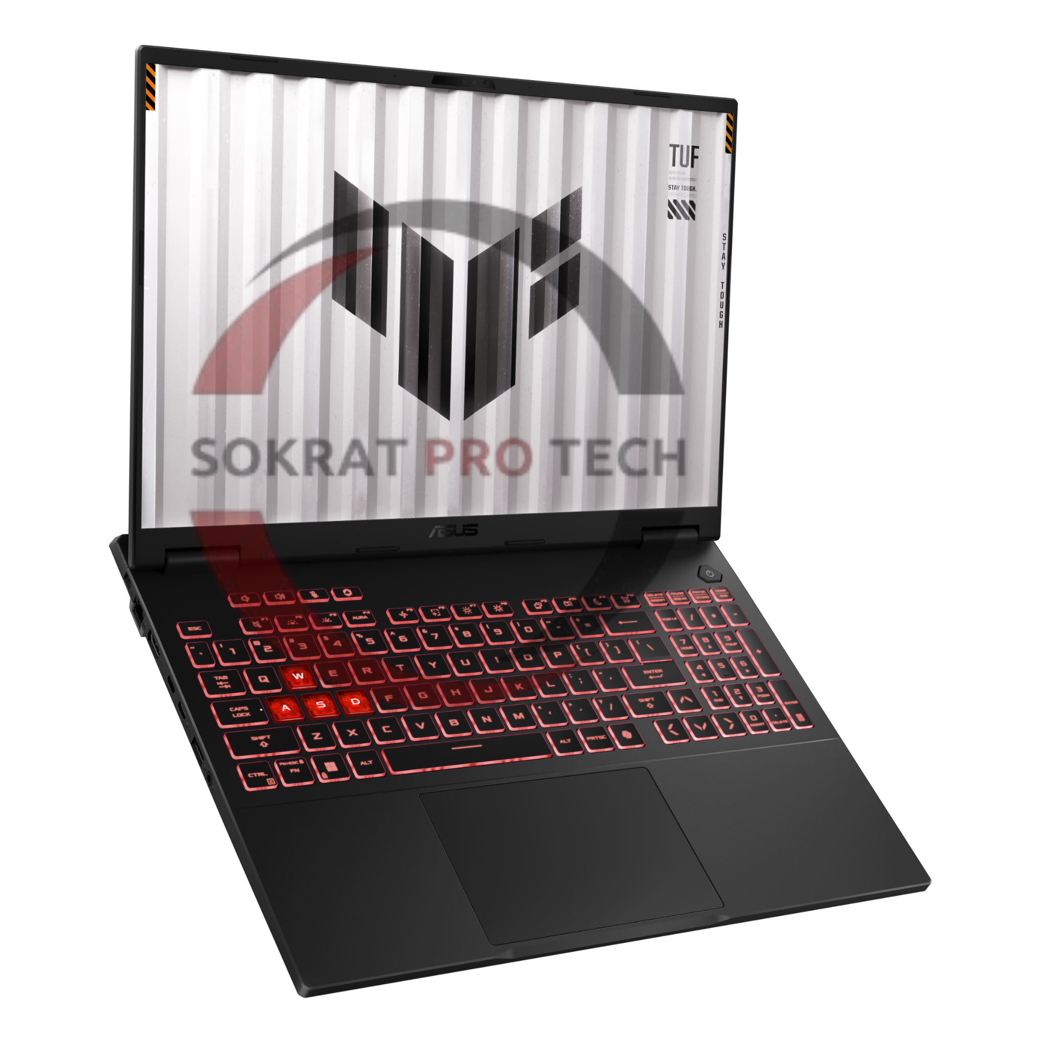 ASUS TUF Gaming A16 FA608PM-RV169W Gaming Laptop AMD Ryzen 9 8940HX 1TB SSD 16GB Ram Nvidia GeForce RTX 5060 8GB 16''Inch WUXGA Win.11 - Gray