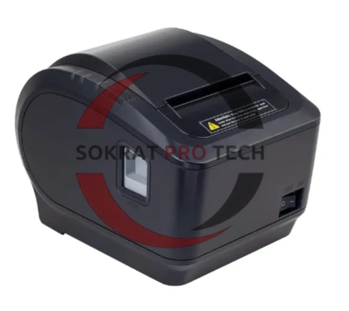 Xprinter XP-K200L USB - Lan Receipt Printer - Black