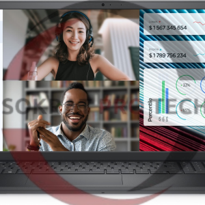 Dell Vostro 3520 Intel Core I5-1235U 256GB SSD 4GB Ram Intel UHD Graphics 15.6" Inch FHD - Carbon Black