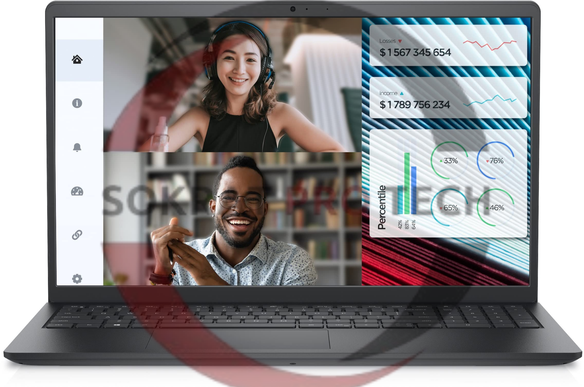 Dell Vostro 3520 Intel Core I5-1235U 256GB SSD 4GB Ram Intel UHD Graphics 15.6" Inch FHD - Carbon Black