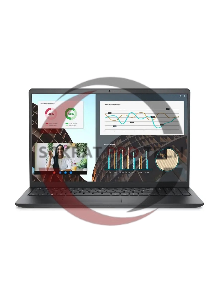 Dell Vostro 3530 Intel Core i5-1334U 512GB SSD 8GB Ram Intel UHD Graphics 15.6'' Inch FHD - Black