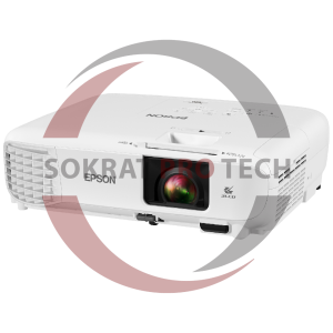 Epson EB-E20 3LCD 3400 Lumens Portable XGA Projector - White