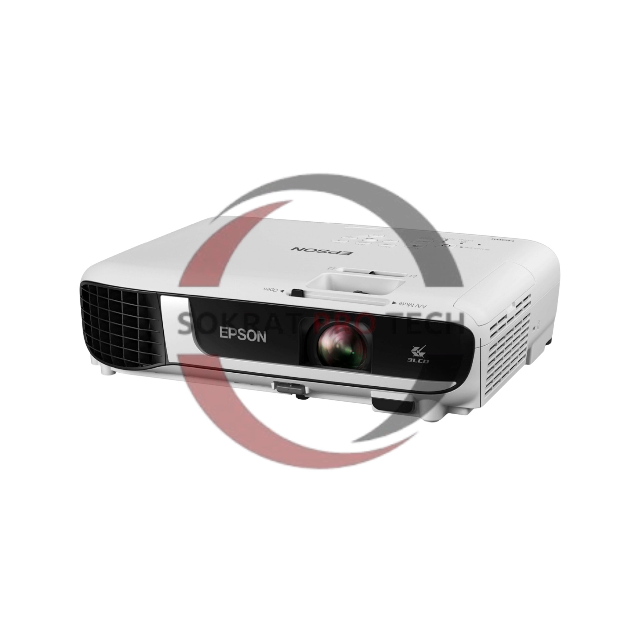 Epson EB-W51 WXGA 4.000 Lumen 3LCD Projector - White