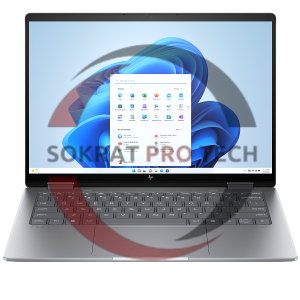 HP Envy x360 14-ES1013DX 2-in-1 Laptop Intel Core 5 120U 512GB SSD 8GB Ram Intel Graphics 14" Inch FHD Win.11 - Natural silver