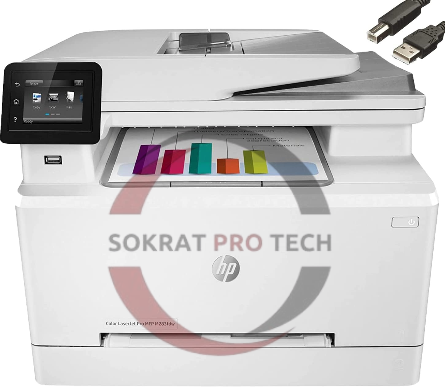 HP M283FDW Color LaserJet Pro printer