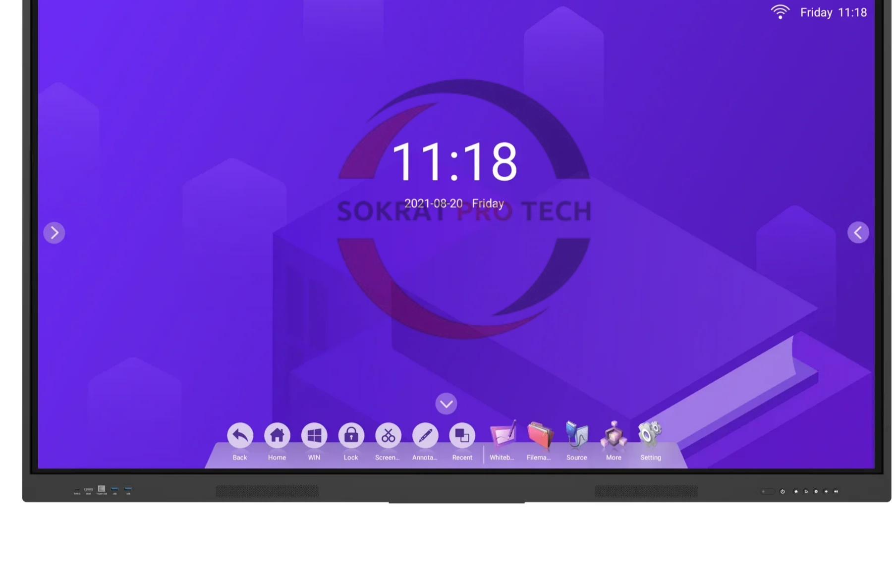 Horion 65K7A 65 Inch 4K Interactive Panel