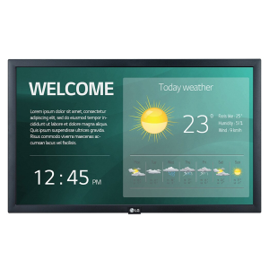 LG 22SM3G-B 22" Inch FHD 60Hz 14ms Interactive Monitor Signage - Black