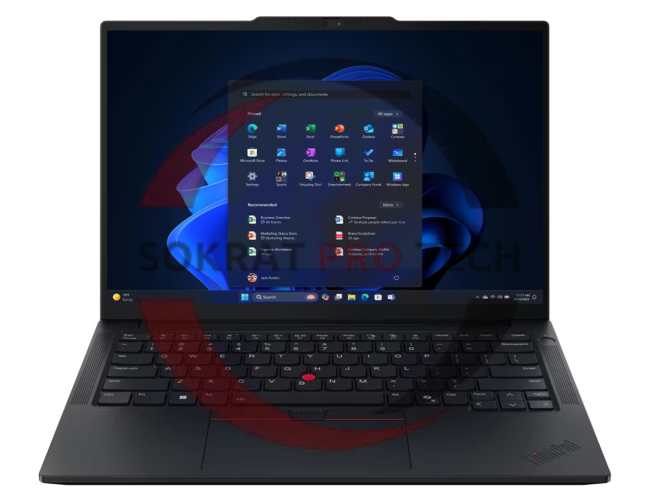 Lenovo ThinkPad E14 Gen 6 Business Laptop Intel Core Ultra 7 155H 512GB SSD 16GB Ram Integrated Inte Arc 14" Inch WUXGA - Black