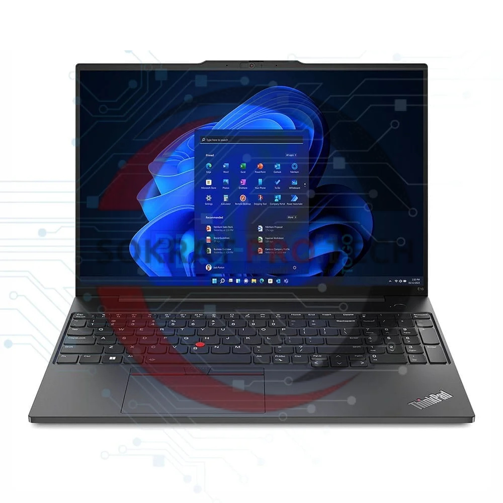 Lenovo ThinkPad E16 Gen 3 Business Laptop Intel Core Ultra 7 255H 512GB SSD 16GB Ram Intel Arc 140T 16" Inch WUXGA - Black
