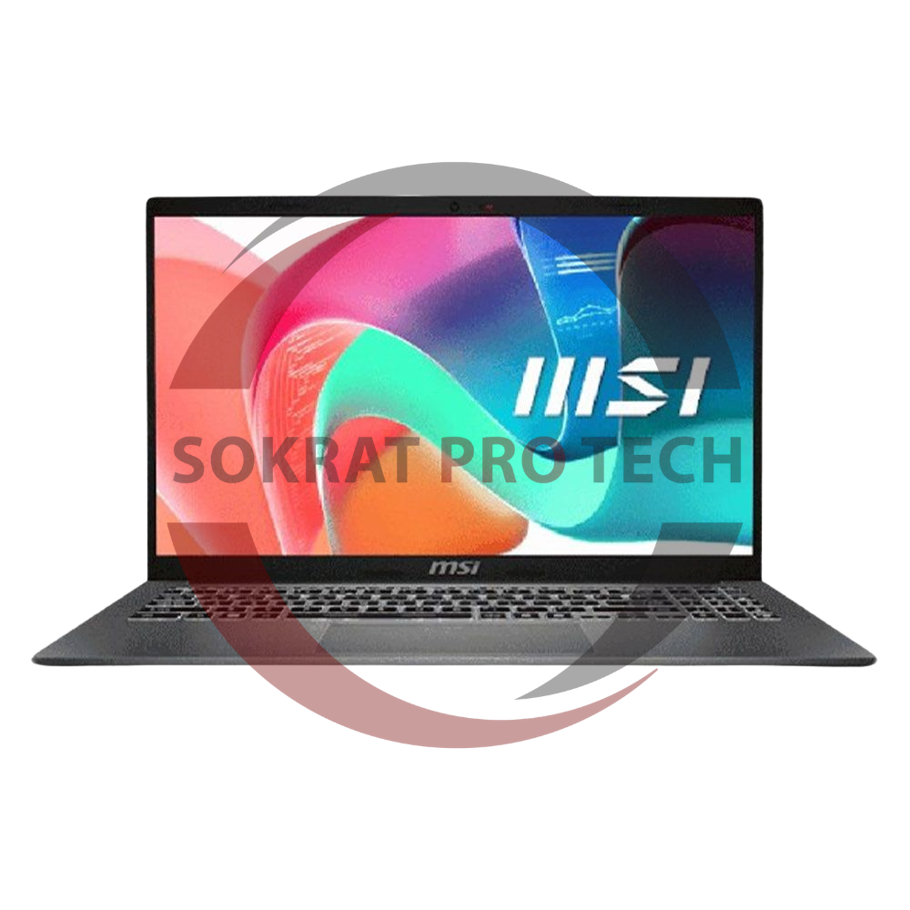 MSI Modern 15 F13MG Laptop Intel Core i5-1334U 512GB SSD 8GB Ram Intel UHD Graphics 15.6" Inch FHD - Urban Silver