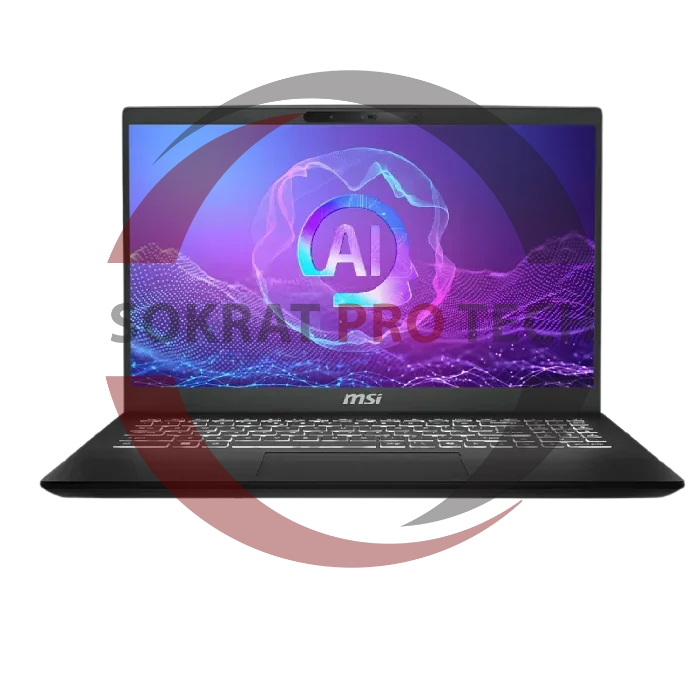 Msi Modern 15 H AI C2HMG Laptop Intel Core Ultra 9 285H 1TB SSD 16GB Ram Intel Arc Graphics 15.6" Inch FHD Win.11 - Classic Black