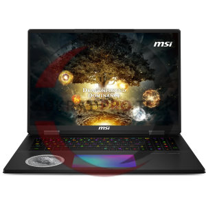 Msi Titan 18 HX Dragon Edition Norse Myth A2XWJG Gaming Laptop Intel Core Ultra 9 285HX 6TB SSD 96GB Ram Nvidia GeForce RTX 5090 24GB 18" Inch UHD+ Win.11 - Core Black