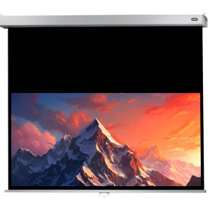 Portable Manual Wall Projector Screen 300 x 300 cm