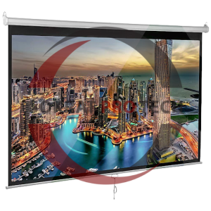 Portable Manual Wall Screen Projector 213 X 213 Cm