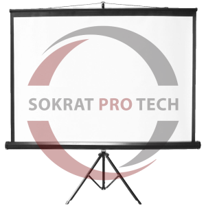 Projector Tripod Screen 244 x 244 cm
