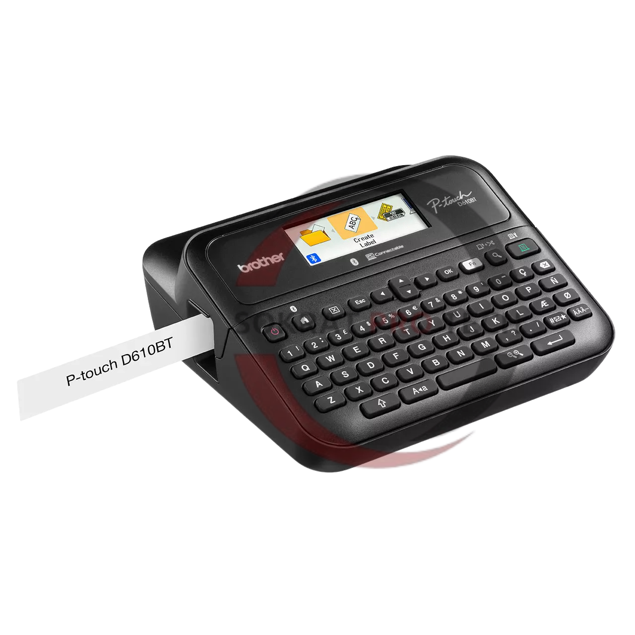 Brother PT-D610BT Label Printer - Black