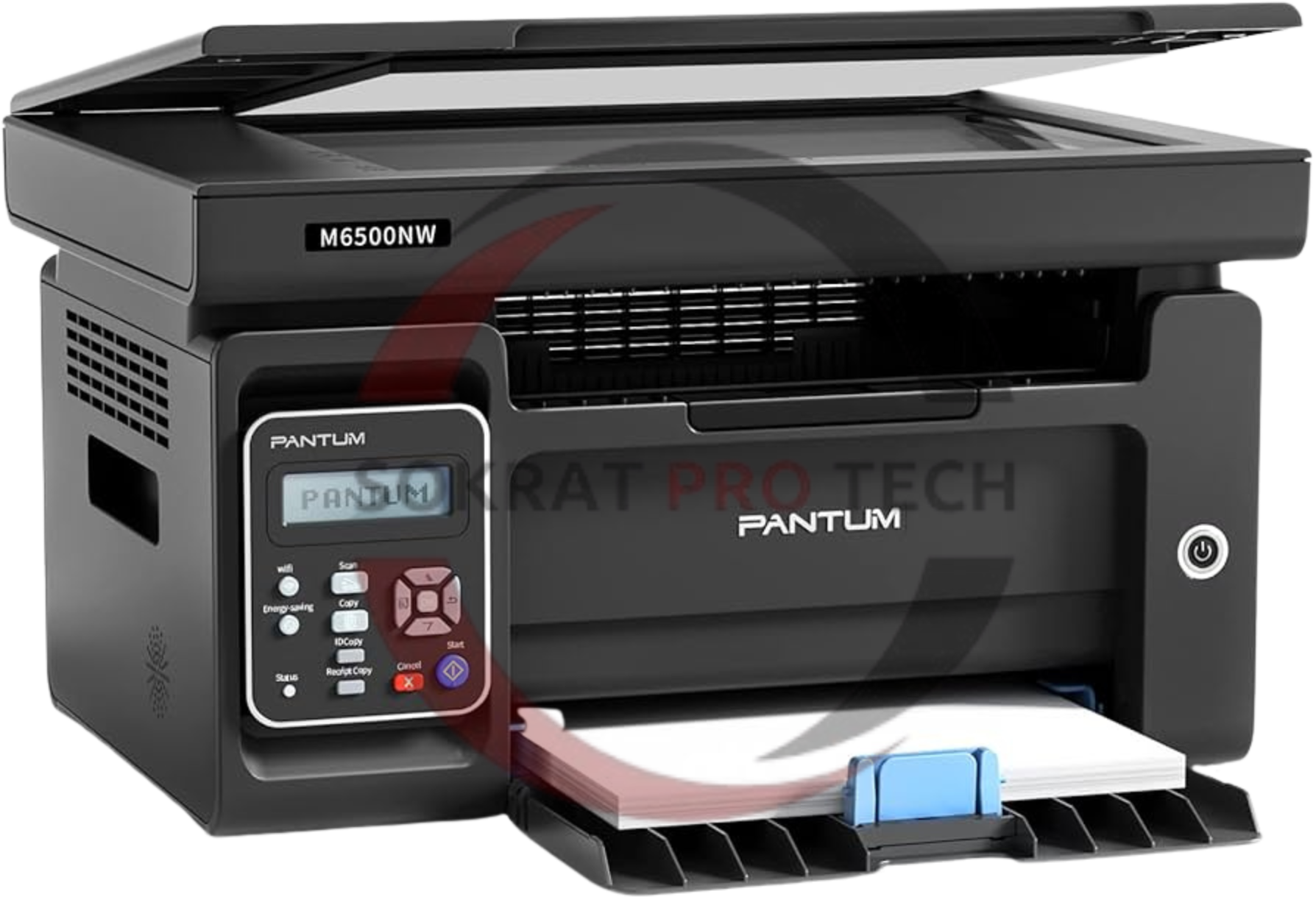 Pantum M6500NW Mono laser multifunction printer - Black