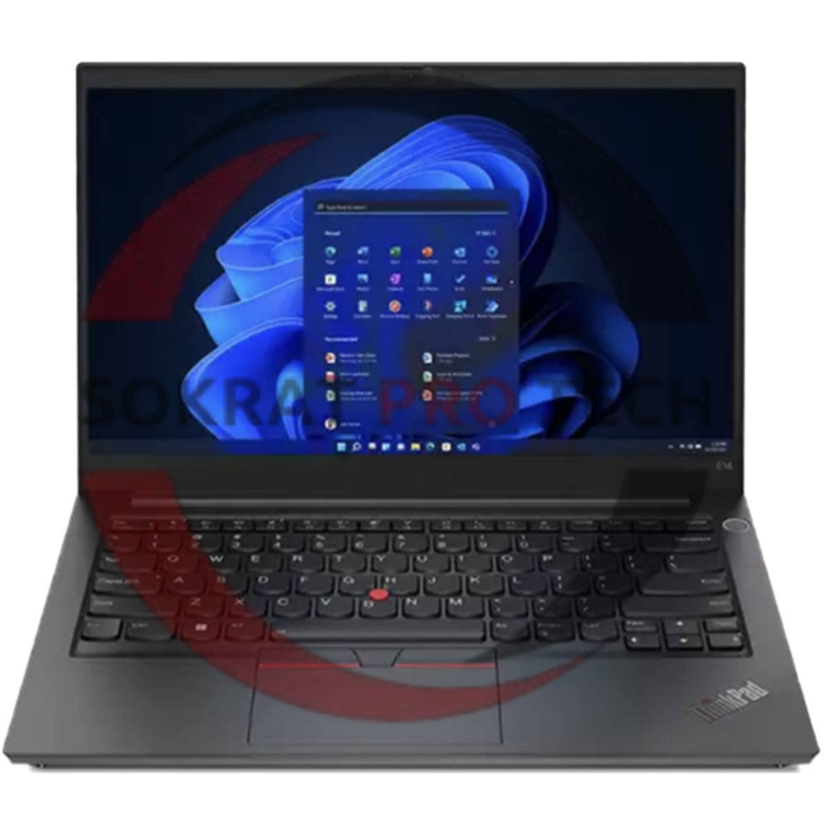 Lenovo ThinkPad E14 Gen 5 Business laptop Intel Core i7-1355U 512GB SSD 16GB Ram Intel Iris Xe Graphics 14" Inch WUXGA - Graphite Black