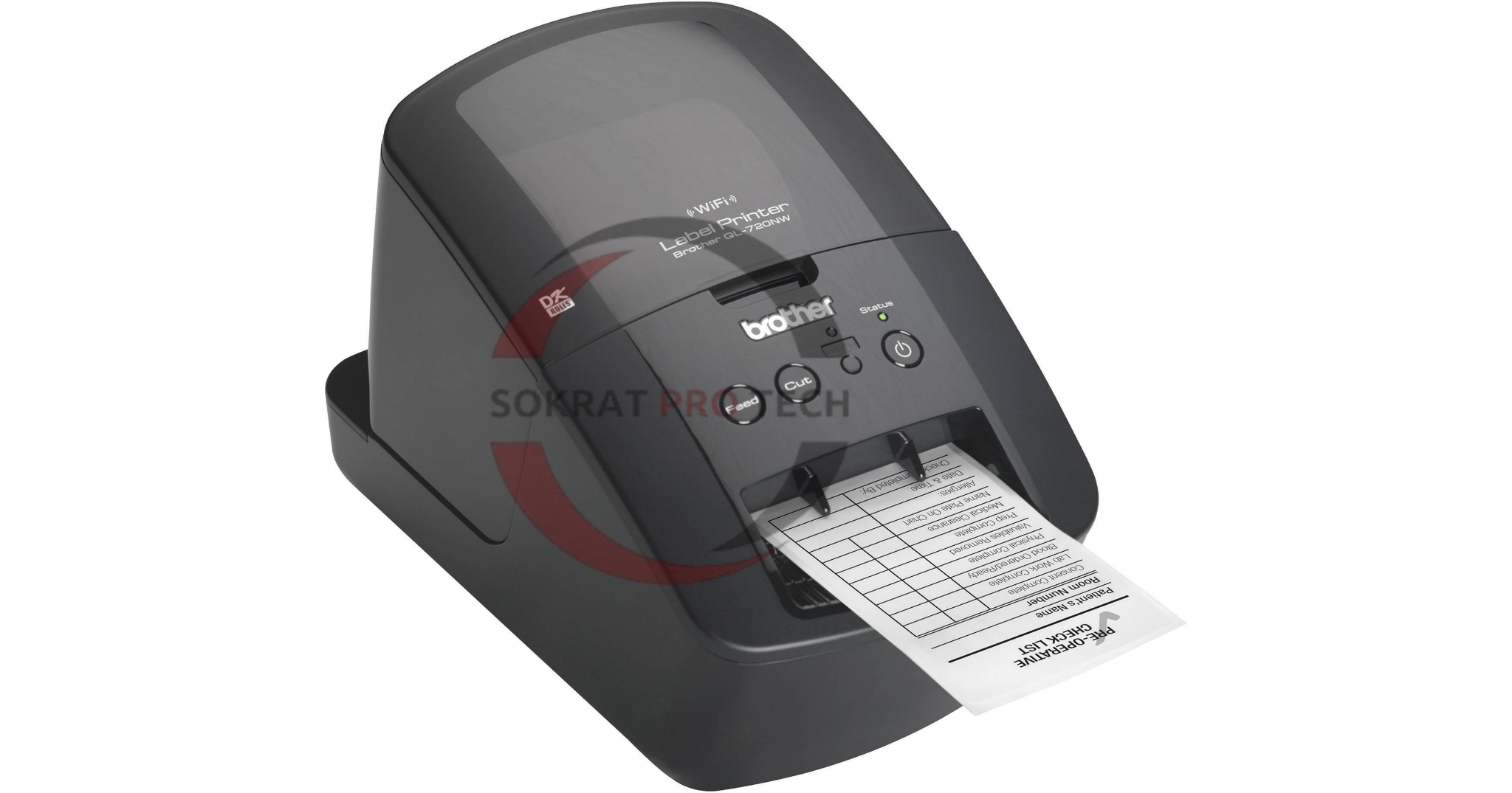 Brother QL-720NW Wireless Label Printer - Black