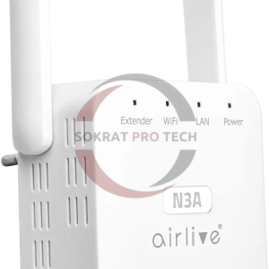 Airlive N3A N300 Wireless Range Extender, 2.4GHz