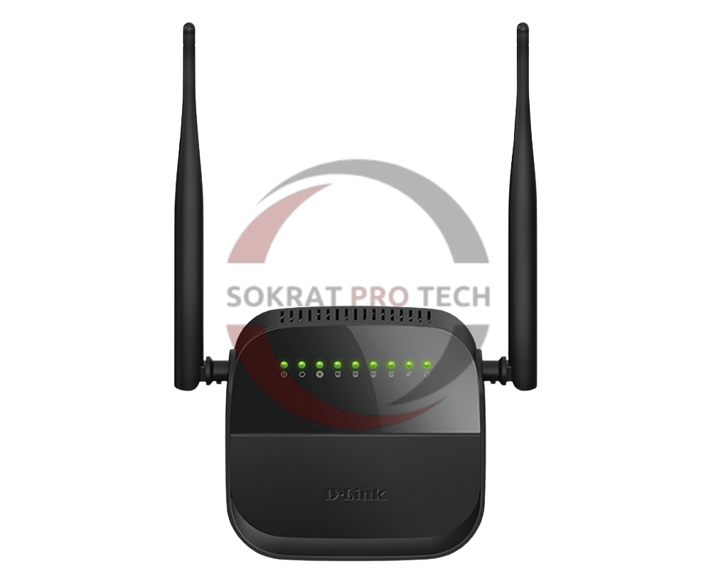 D-Link DSL-124 Wireless Modem Router, N300, ADSL2+