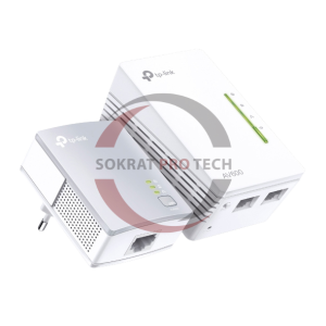 TP-Link TL-WPA4220KIT AV600 Powerline Wi-Fi Range Extender Kit