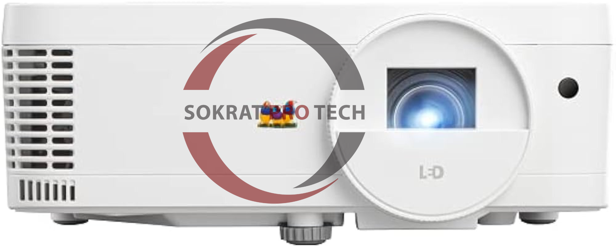 ViewSonic LS500WHE 3,000 ANSI Lumens WXGA LED Business/Education Projector - white